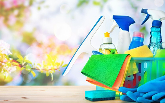 Professional Housekeeping Services - Cleaning supplies and equipment